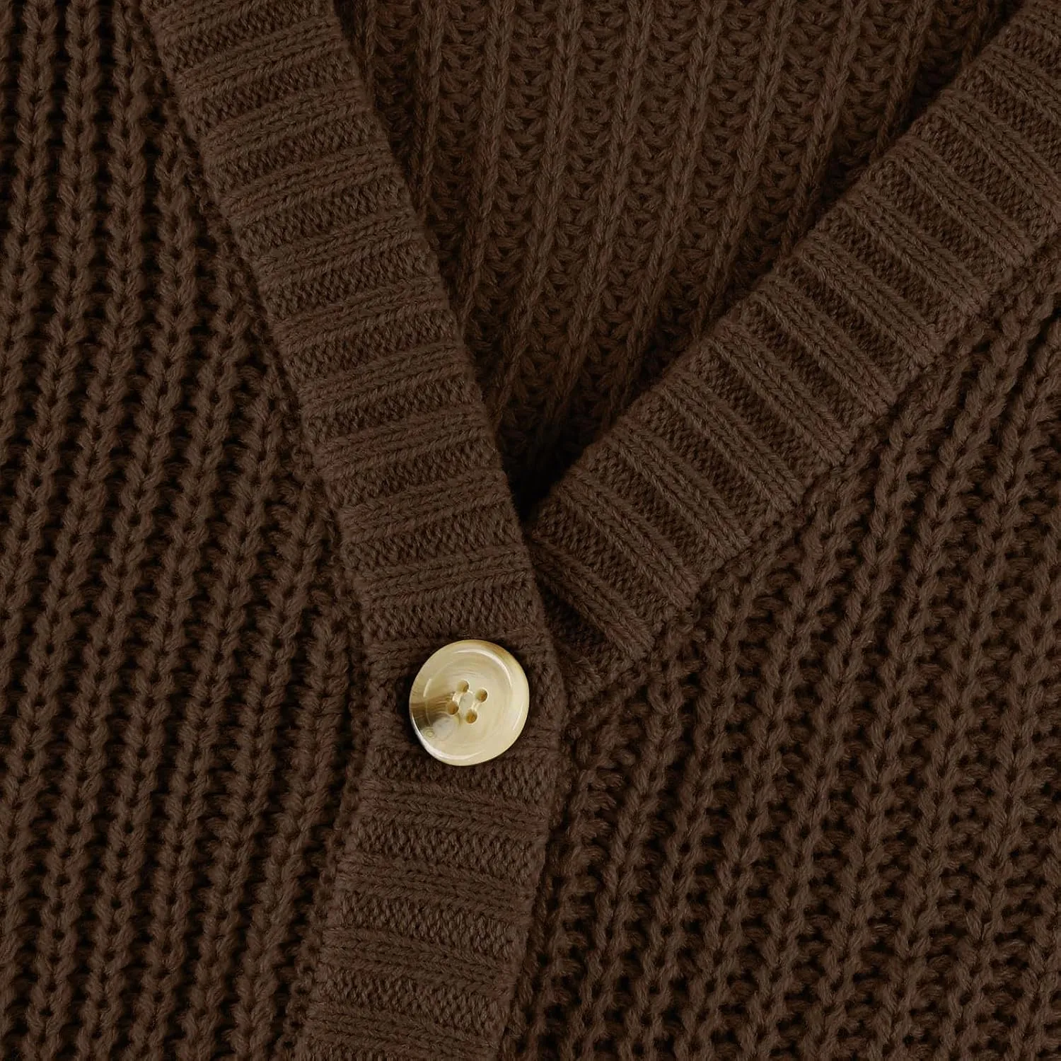 Button Up Sweaters For Woman Lightweight Cable Knit Cardigan Sweater V Neck Casual Chunky Knit Coat Fall Clothes