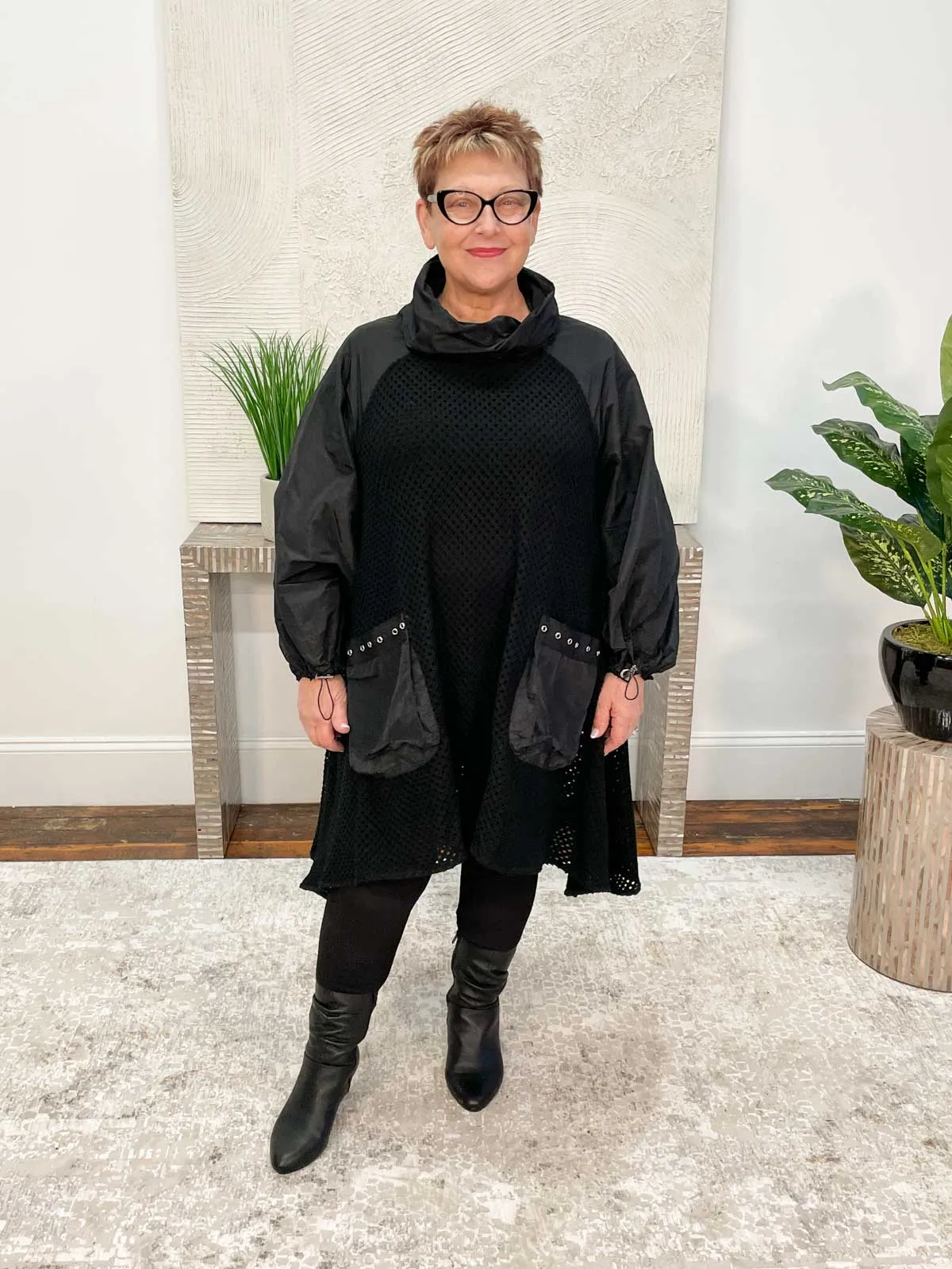 Cle Tunic, Black