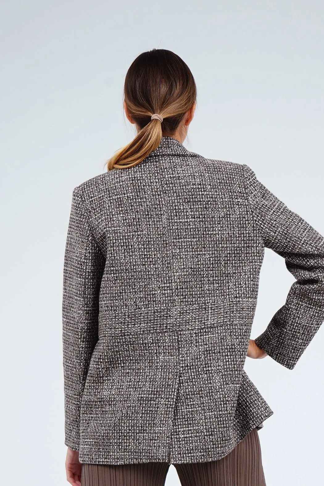 Eunice Button-up Jacket With Front Pockets