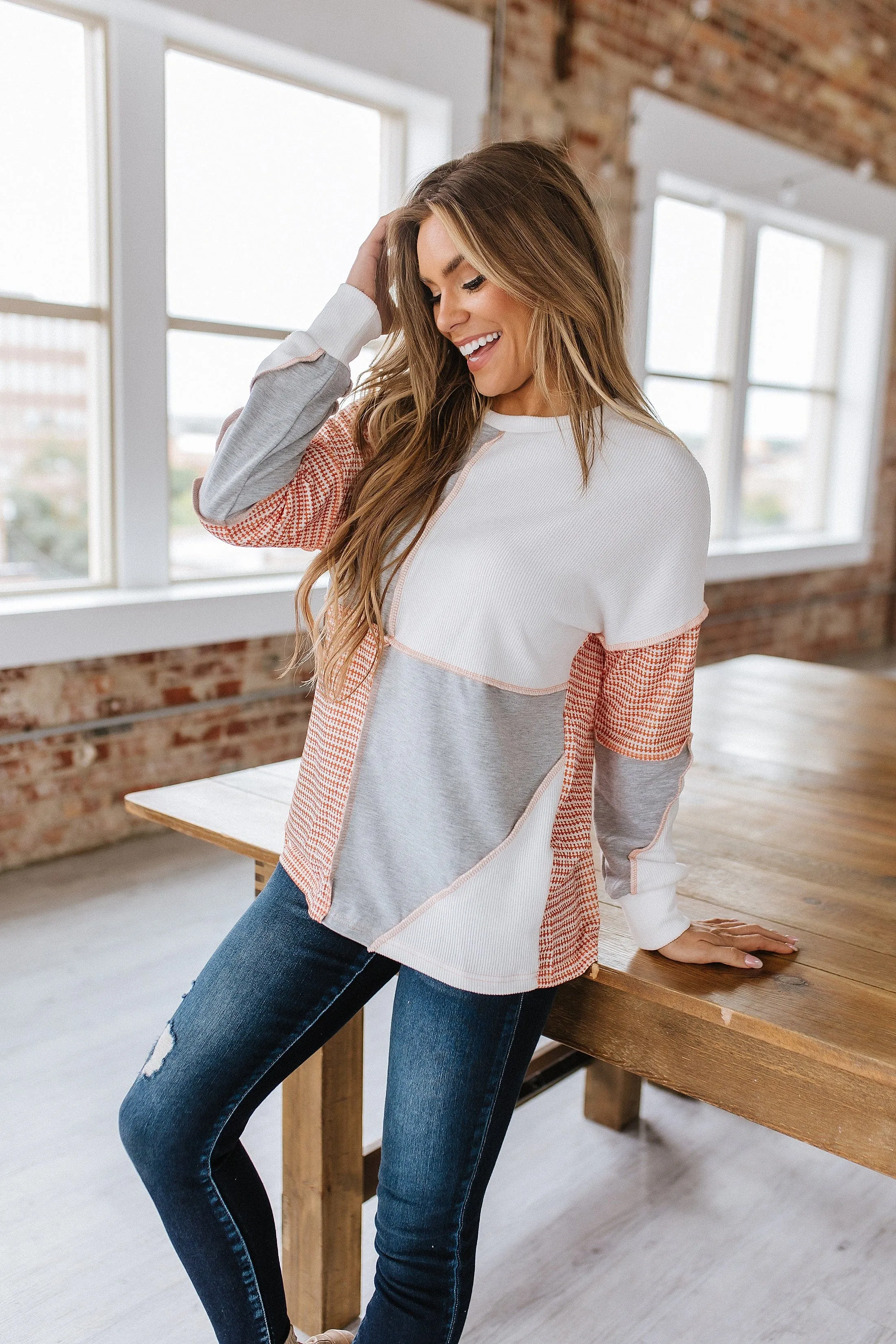 Melissa Color Block Pullover | S-XL | PRE ORDER