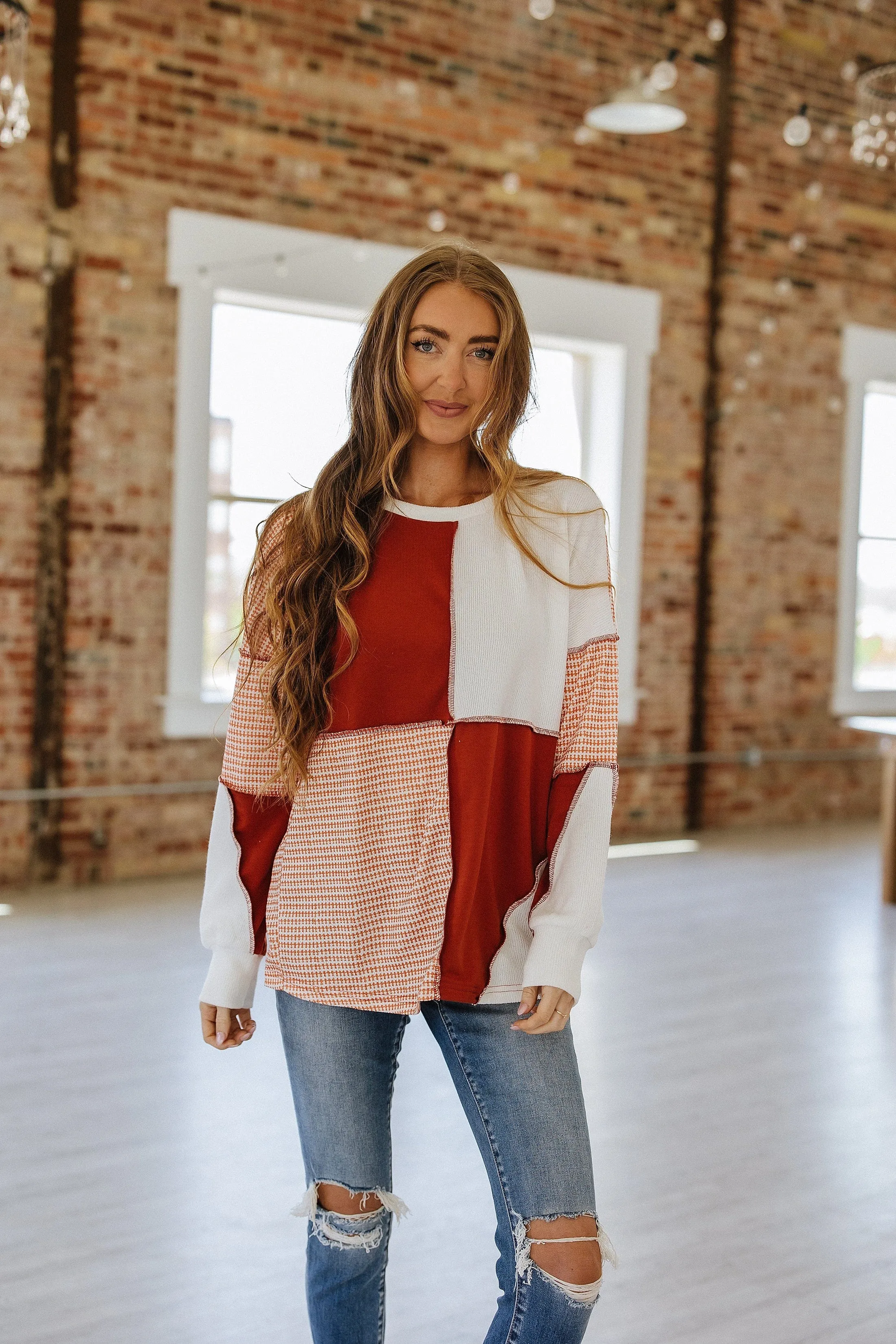 Melissa Color Block Pullover | S-XL | PRE ORDER