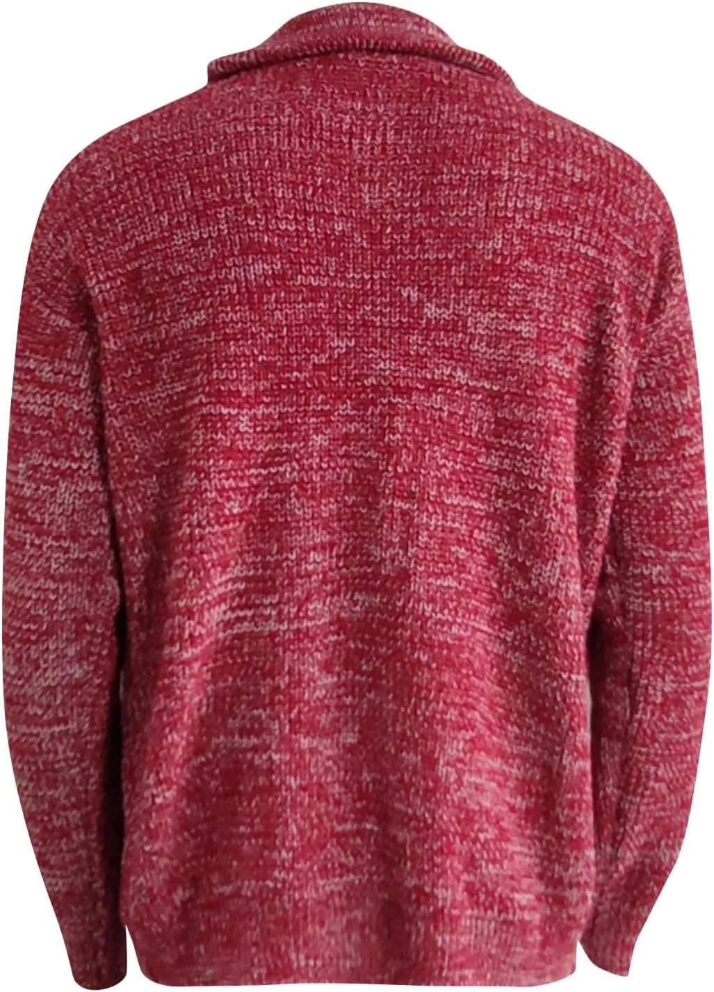 Mens Cardigan Sweater Stylish Casual Shawl Collar Cardigans Retro Cable Knitted Button Up Cardigan Sweaters