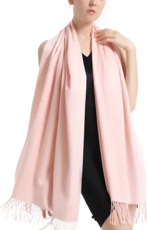 Pashmina Scarf and Shawl - Soft Women Pashminas Wrap for Wedding Evening Party (20 Colors)