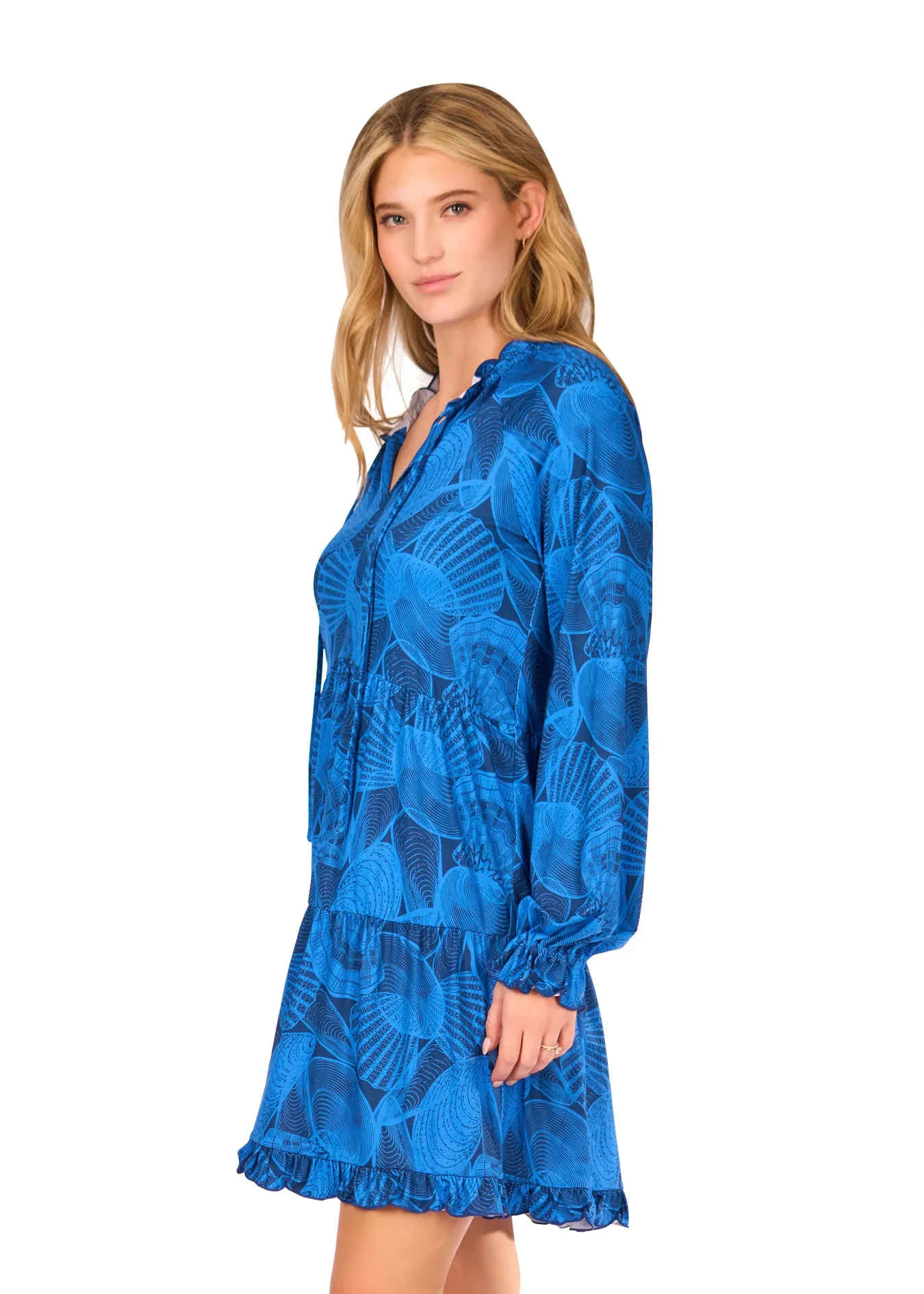 San Sebastian Tiered Ruffle Dress