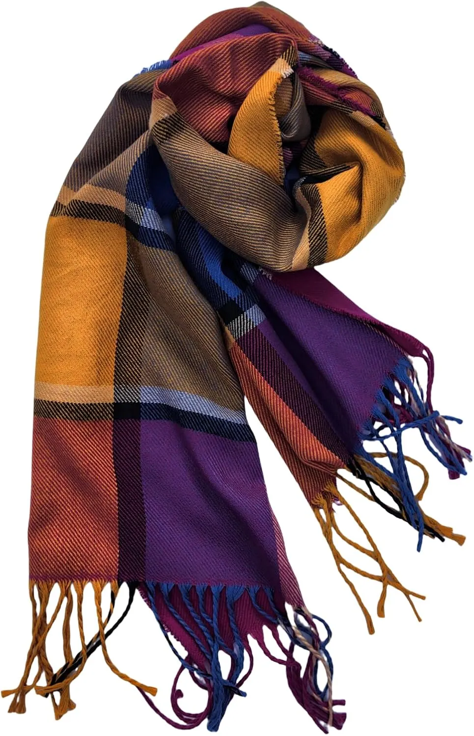 Wander Agio Winter Kids Scarf Warm Shawls Scarves Parent-child Scarf Womens Plaid Scarfs Small
