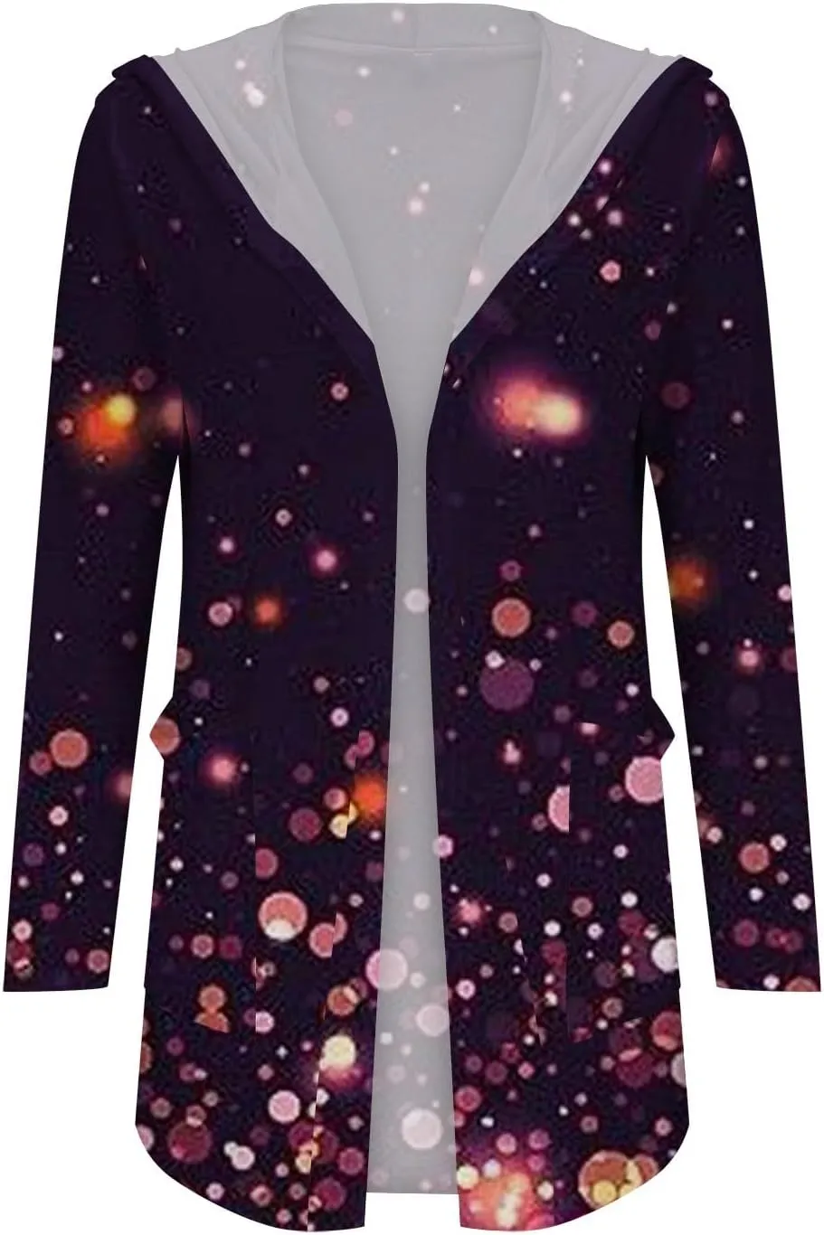 Womens Cardigans Summer Lightweight Long Sleeve with Pockets 2024 Plus Size Casual Loose Thin Open Front Cardigan