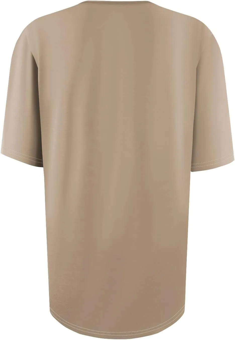 Women's Going Out Tops Petal Short Sleeve Summer Casual Crew Neck Shirts Solid Blouse Pleated Tunics Shirts, S-3XL